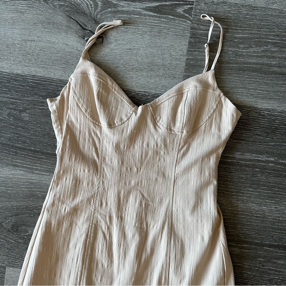 Zara Midi Corset Slit Dress - Picture 3 of 6